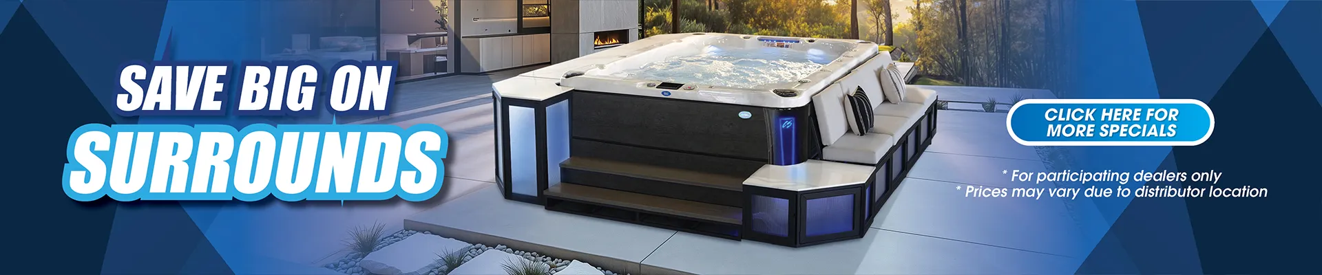 Calspas hot tub being used in a family setting - Northport